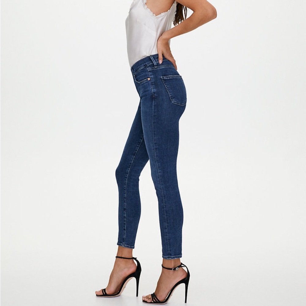 Citizens of Humanity rocket crop mid rise skinny size 24 NWOT
